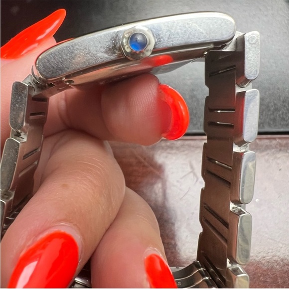 CARTIER TANK FRANCAISE AUTOMATIC STAINLESS STEEL 28mm WATCH - Picture 6 of 13